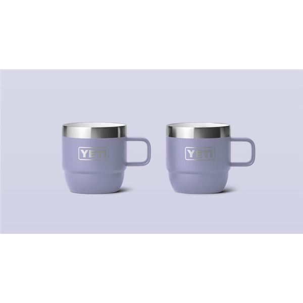 YETI Rambler 6 oz/177 mL Stackable Cups (2-Pack) Cosmic Lilac Sku 70000002117