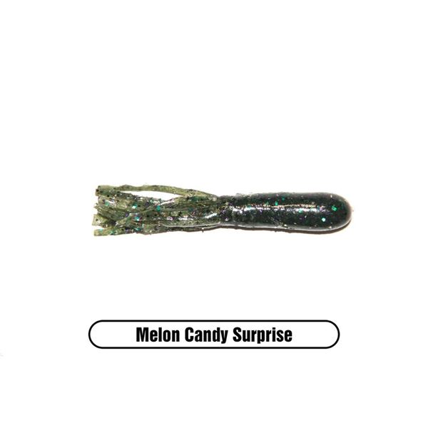 X Zone Lures Pro Series X-Tube Melon Candy Surprise 3.75" (8 Pack) Sku 41158