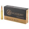 Image 1 : Weatherby Select Plus 7mm WBY Mag 160 Grain Nosler (20 Rounds) Sku N7MM160PT
