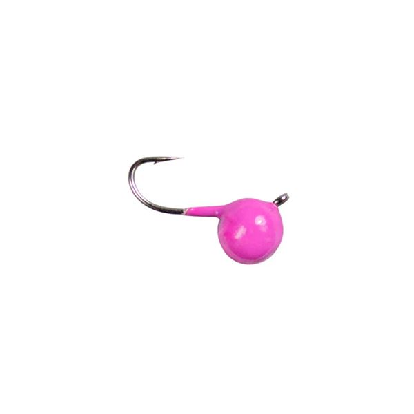 Lunkerhunt Tungsten Bait Down Jig Fluorescent Pink Glow 1/16oz Sku BDJ05
