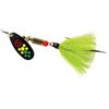 Image 1 : Mepps Black Fury Dressed Spinner Firetiger Dot Size 3 (1/4oz) Sku BF3DFT