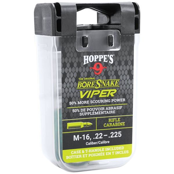 Hoppe's Boresnake Viper 308-30 Caliber Rifle Case & T-Handle Sku 24015VD