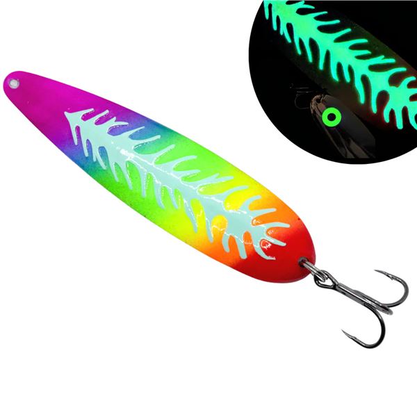 TNT Premium Lures Silver Back Spoons  Dupe-Ont 4" Standard Sku PDU40189S