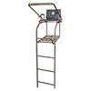 Image 1 : Rhino 16' Ladder Treestand, full platform and flip up seat. Sku RTL-200