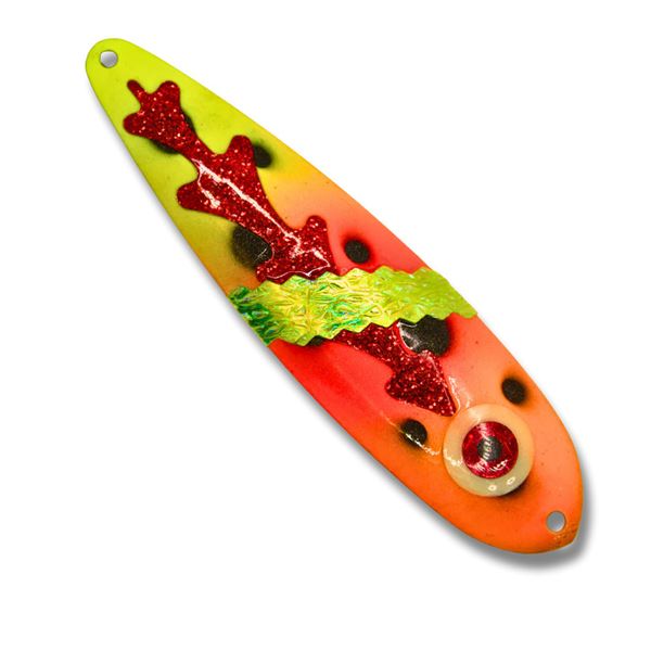 TNT Premium Lures Silver Back Spoons  5 Alarm 4" Standard Sku PAL40318S