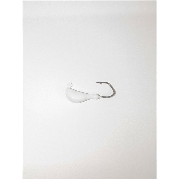 POW Casting Banana Jig Heads (6-Pack) Glow White 1/8oz Sku BJH1/8GW-CP6