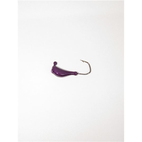 POW Casting Banana Jig Heads (6-Pack) UV Purple 1/8oz Sku BJH1/8UVP-CP6