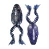 Image 1 : Lunkerhunt Finesse Frog  (5-Pack) 1/4 oz Black Blue Fleck 3" Sku FF504