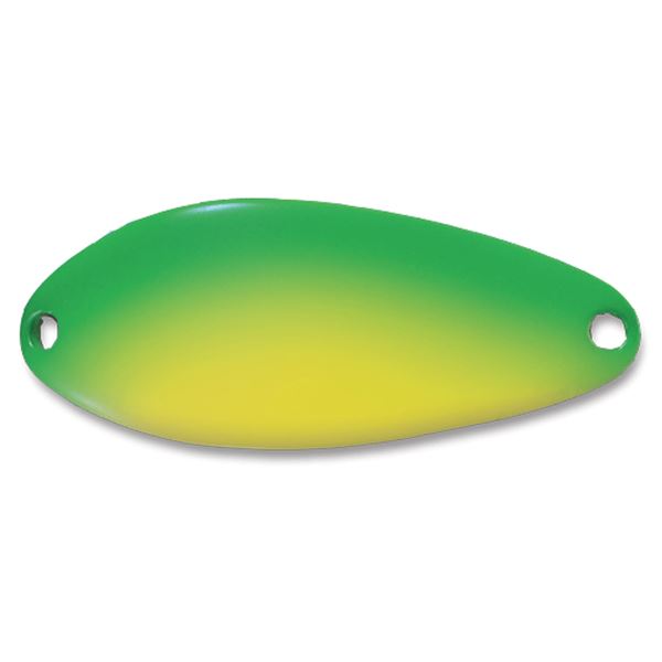 Acme Little Cleo Spoon Chartreuse/Green Stripe 2.5" 3/4oz Sku C340/CGS