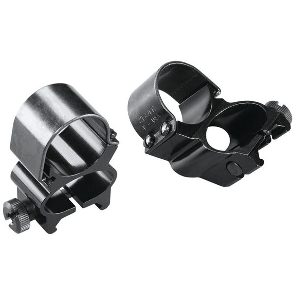 Weaver 1" See-Thru Detachable Scope Rings Matte Black 49512 Sku 49512