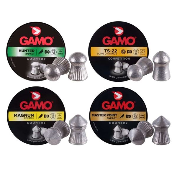 Gamo Combo Pack Precision Pellets 4-Pack (950 Count) Sku 63209295554