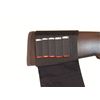 Image 1 : Grovtec Buttstock Shotgun Shell Holder w/ Flap (Holds 5) Sku GTAC84