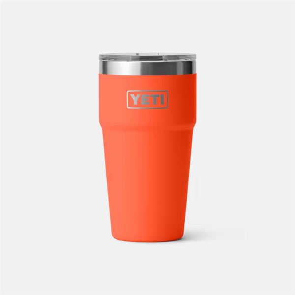 Yeti Rambler 20oz Stackable Cup w/Mag Slider Papaya Sku 70000004184