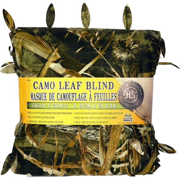 Hunter's Specialties Realtree Max 5 Camo Leaf Blind 56" x 30" Sku