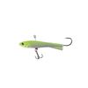 Image 1 : Freedom Tackle Turn Back Shad  Silver/Chartreuse 3/32 oz Sku 65015