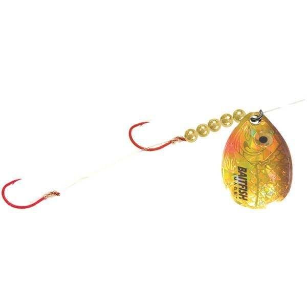 Northland Baitfish Spinner Harness Gold Shiner Size 4 Sku RCH4-GR