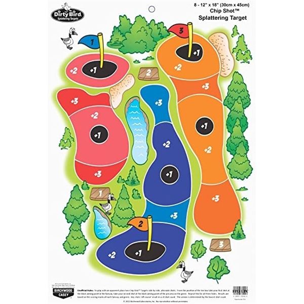 Birchwood Casey Pre-Game Target Chip Shot 8 12" x 18" Sku 35566