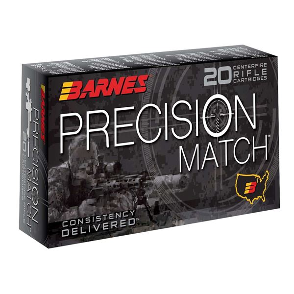 Barnes Precision Match 5.56 Nato 69 Grain (20 Rounds) Sku 30846
