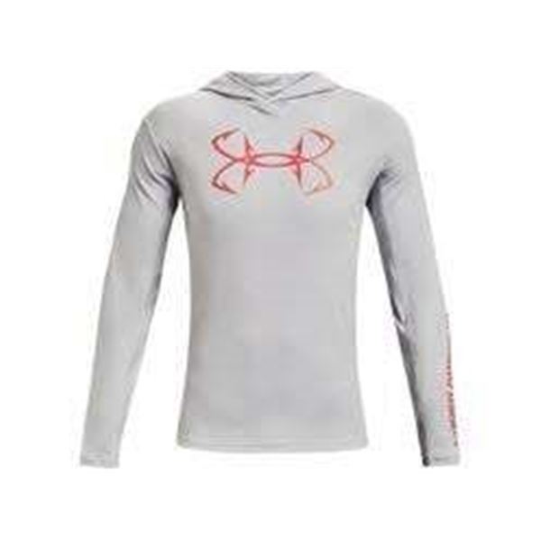 Under Armour Iso-Chill Ninja Hook Hoodie Gray XL Sku 137378-011