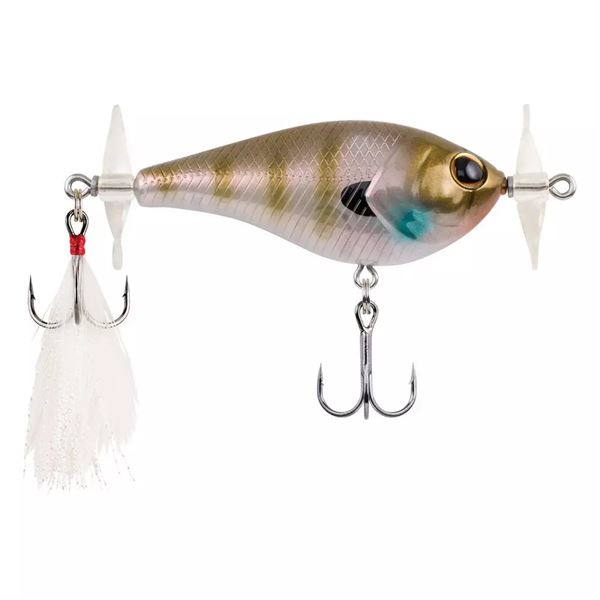 Berkley Top Water Spin Bomb 60  Ghost Bluegill Sku BHBSB60-GHBG