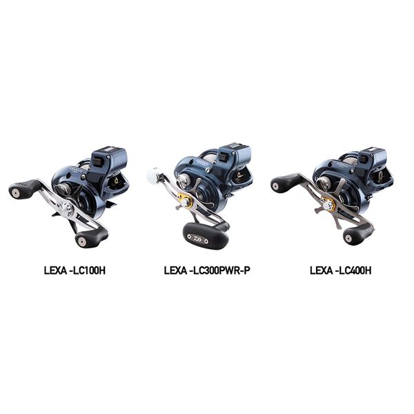 Daiwa Lexa-LC Baitcasting Reel LC400WRL-P Sku LEXA-LC400PWRL-P