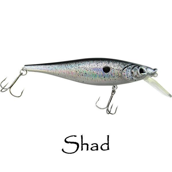Walleye Nation Creations Lil SB Reaper Shad 3 1/2" Sku LSB-SH