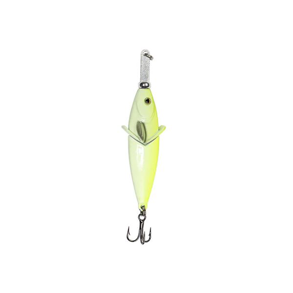 Lunkerhunt Knocking Jig Chartreuse/Glow 2" 5/8oz Sku KNJG2006