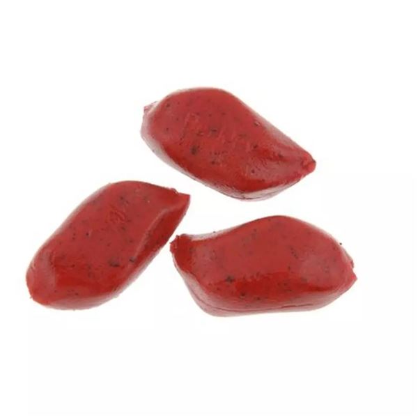 Berkley Gulp 1" Catfish Chunks Blood Red (12 Count) Sku GCCB