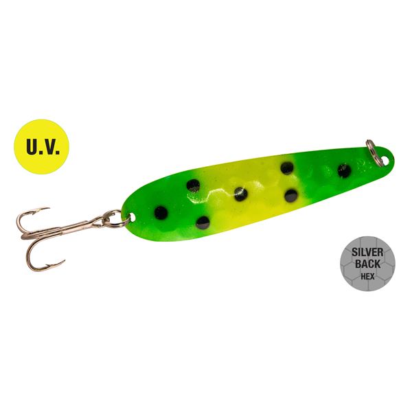 Northern King Lures Trolling Spoon Hot Frog 2/5oz Sku 4DFGH