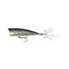 Image 1 : Rebel Pop-R Topwater Bait Silver/Black 2.5" 1/4oz Sku P6001