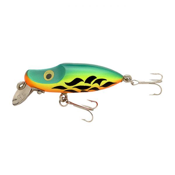 Lucky Strike 2.5" Rattling Wiggler Fire Tiger Sku 350250-07
