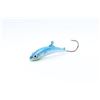 Image 1 : Meegz Walleye Premium Jigs Blue Silver 1/2oz Sku MFSM12BS1