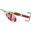 Image 1 : Mepps Aglia Spinner Red/White Size 3 (1/4oz) Sku B3RWS