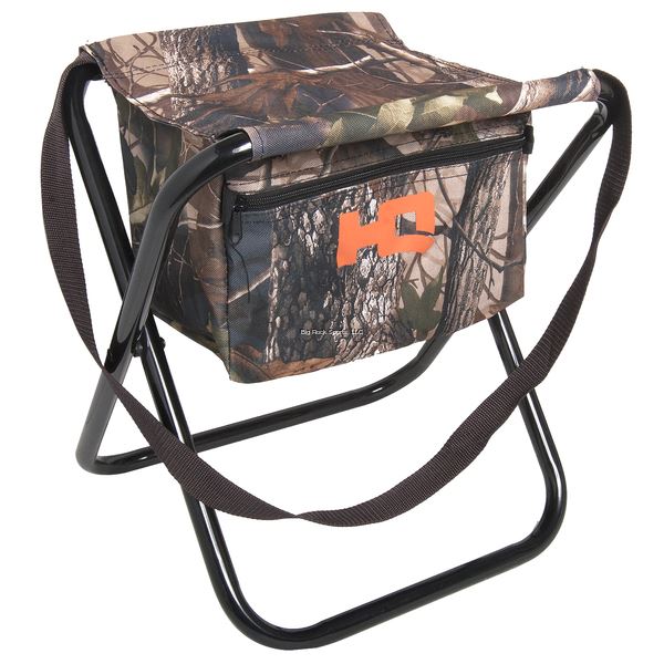 Hq Outfitters Folding Camo Stool w/Storage Sku DS-1006