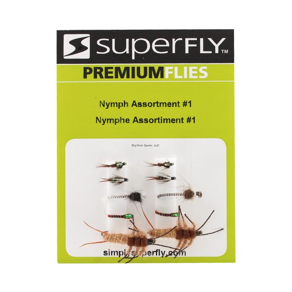 Superfly FLYAST-03P Nymph Assortment Sku FLYAST-03P