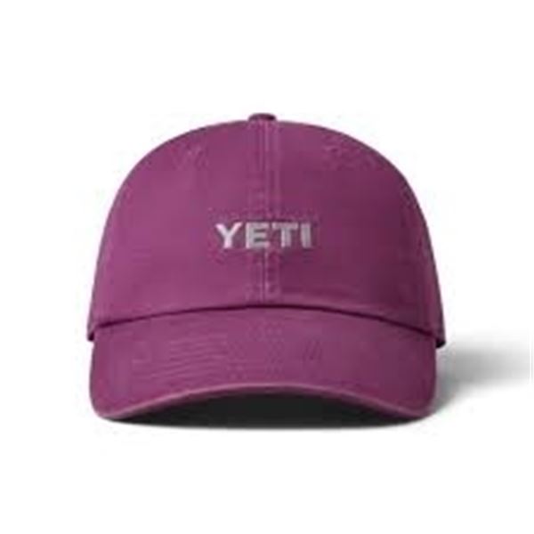 YETI Logo Baseball Cap Violet Sku 21023003934