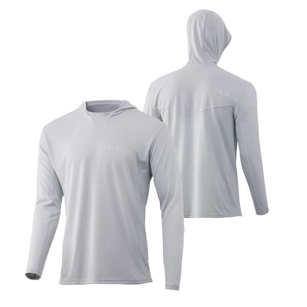 Huk Icon X Hoodie Oyster L Sku H1200384-052-L