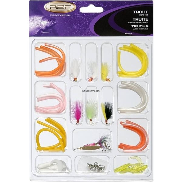 Ready-2-Fish Trout Lure Kit Sku R2FK2-TROUT