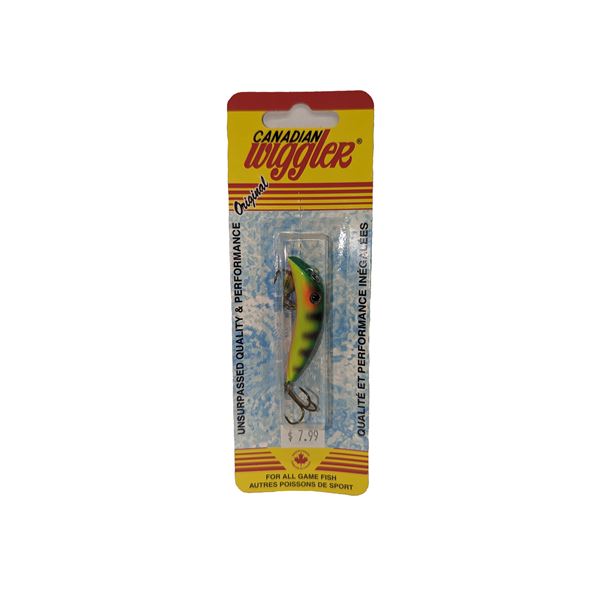 Canadian Wiggler Hot Perch 2-3/8" Sku S57