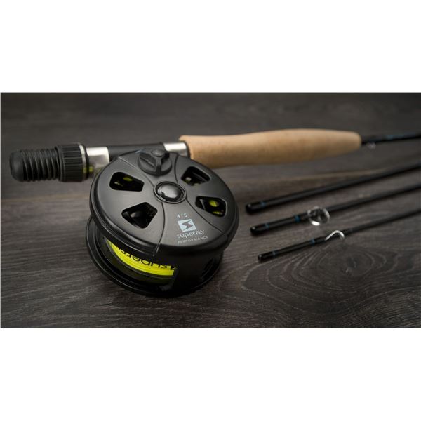 Superfly FCL-8645-4 Performance Fly Combo w/Line 8'6" 4/5wt 4Pc Sku FCL-8645-4
