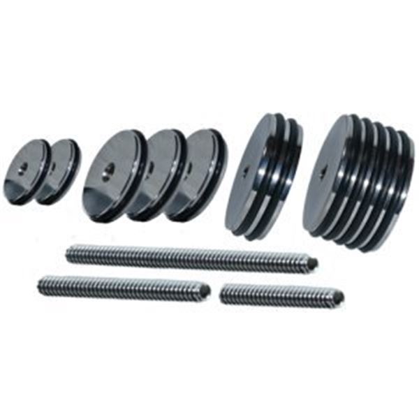 Dead Center Custom Balance Weight System Kit 1/4 x 20 Matte Black Sku KIT-BLK