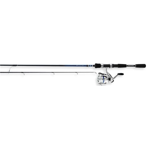 Daiwa D-Shock 2-Piece Spinning Rod & Reel Combo 7' Medium Sku DSK30-2B/F702M