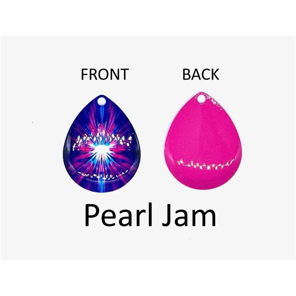 Walleye Nation Creations Custom Colorado Blade  Pearl Jam Size 4 Sku CB4-PJ