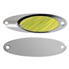 Image 1 : Celsius Eye-Jacker Jigging Spoon  Nickel/Chartreuse 1/4 oz Sku CE-EJ14-NCP