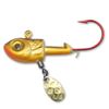 Image 1 : Northland Thumper Spinning Jighead (2 Pack) Gold Shiner  3/8oz Sku TJ5-12