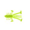 Image 1 : Eurotackle Micro Finesse Crazy Critter Chartreuse 1" (8-Pack) Sku 239
