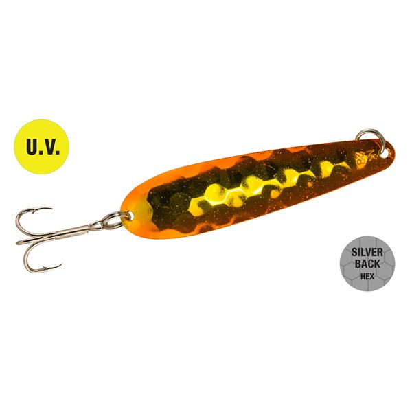 Northern King Lures Trolling Spoon Orange Monkey Puke 2/5oz Sku 4DMPO