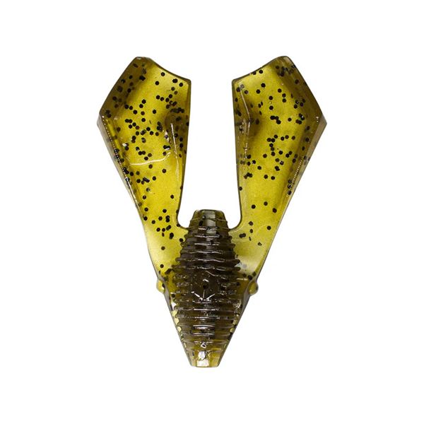 Lunkerhunt Tandem Trailer Hive (6-Pack) Green Pumpkin 3" Sku CHKTR01