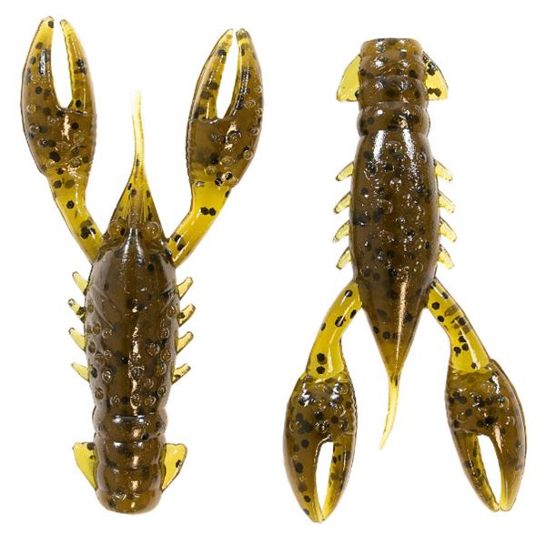 Z-Man ElaZtech TRD Crawz Green Pumpkin 2.5" (6 Pack) Sku TRDCR-46PK6