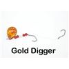 Image 1 : Walleye Nation Creations Crawler Worm Harness Gold Digger Sku WH-DG